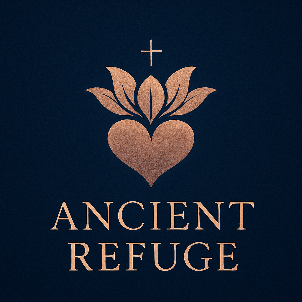 Heart With Leaves and Cross